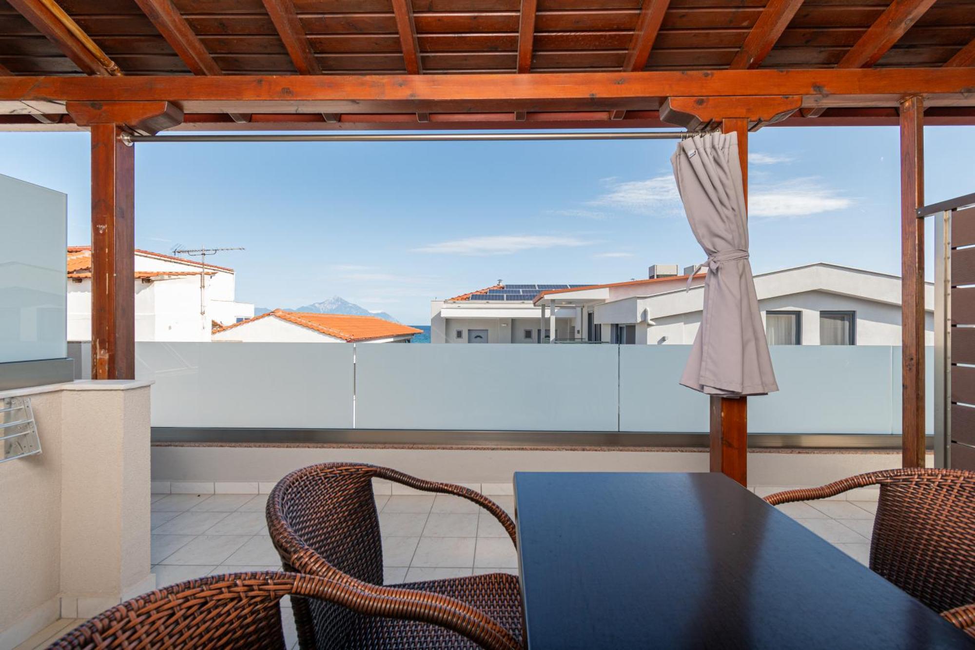 Villa Zoe On The Beach سارتي المظهر الخارجي الصورة