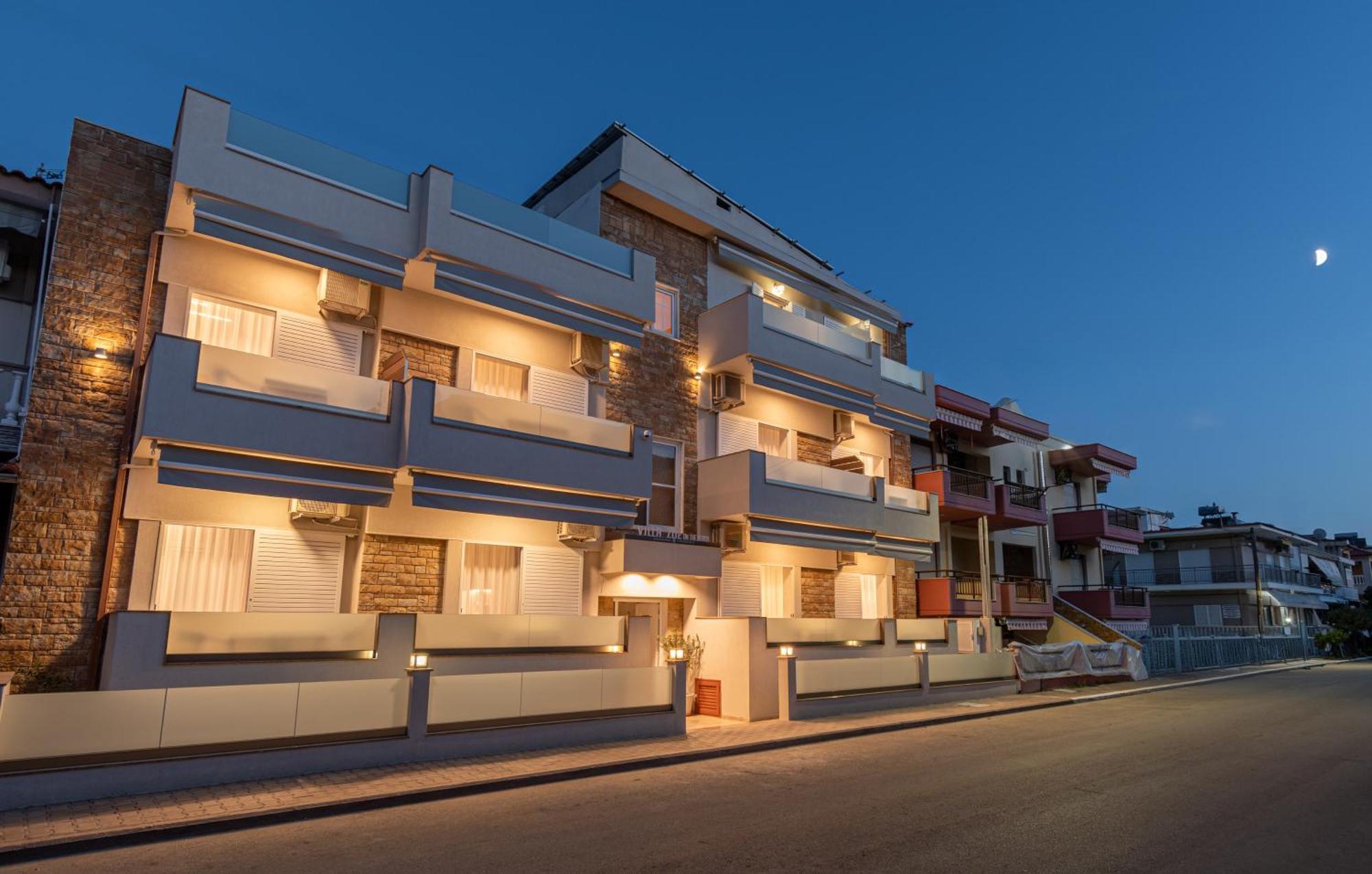 Villa Zoe On The Beach سارتي المظهر الخارجي الصورة